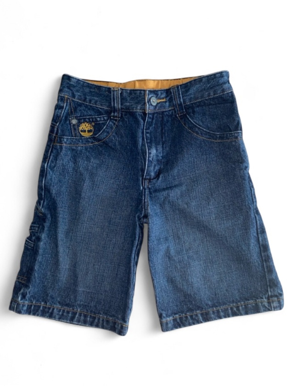 Timberland Men's Dark Blue Denim Carpenter Shorts
